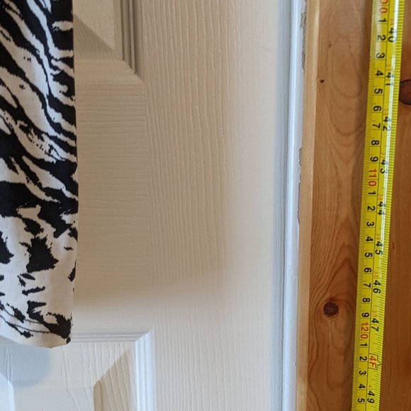 Top Shop Zebra Bodycon Dress- L - Picture 5 of 11